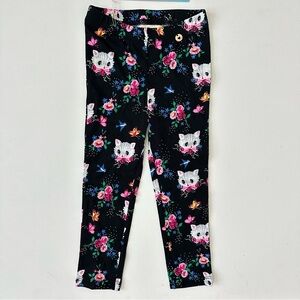 Mim Pi Toddler Girl Black Leggings Size 104 / 4 years